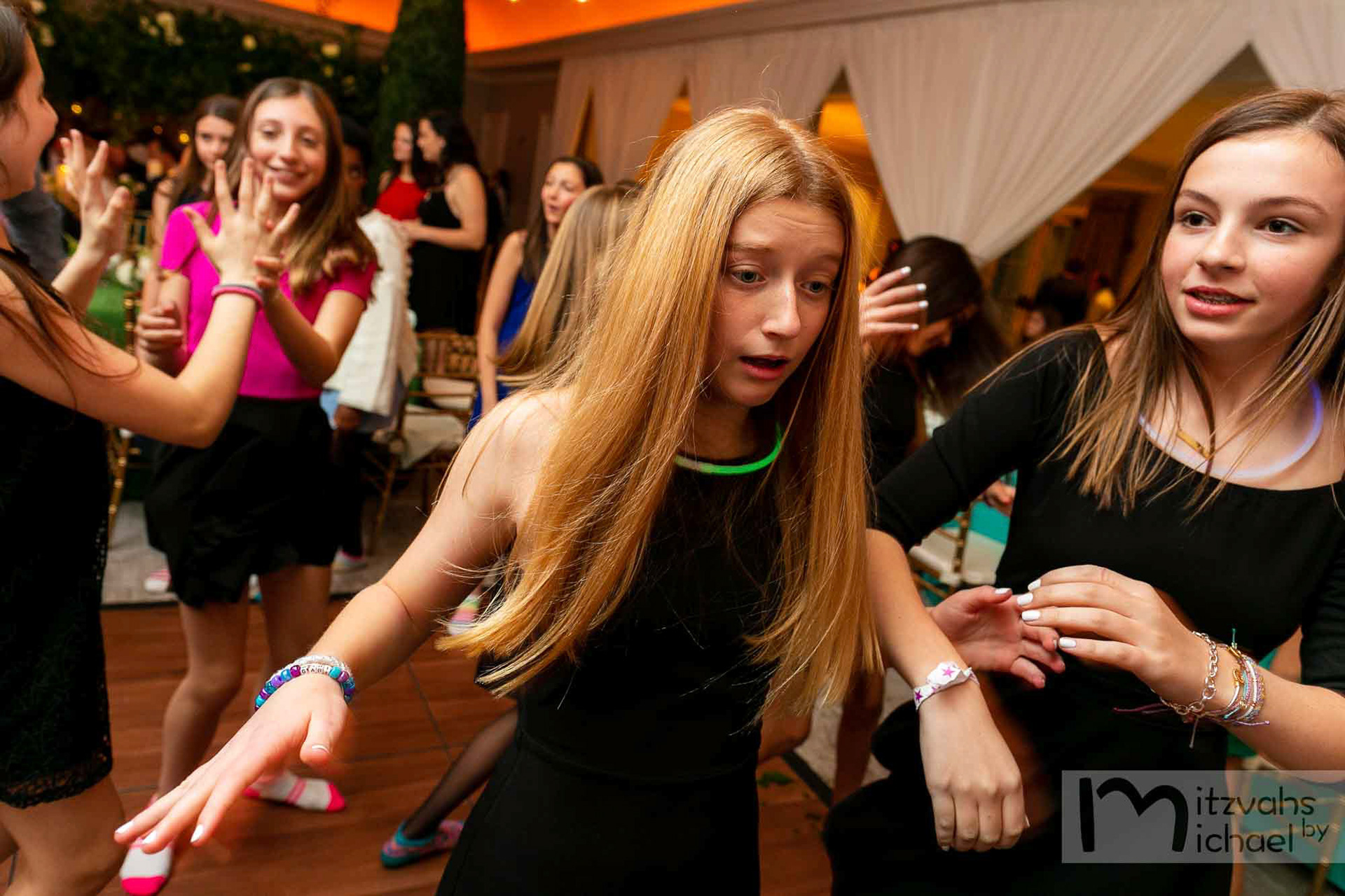 Charlotte's Bat Mitzvah havdalah service at Beth El and party at Woodmont Country Club January 18, 2019.