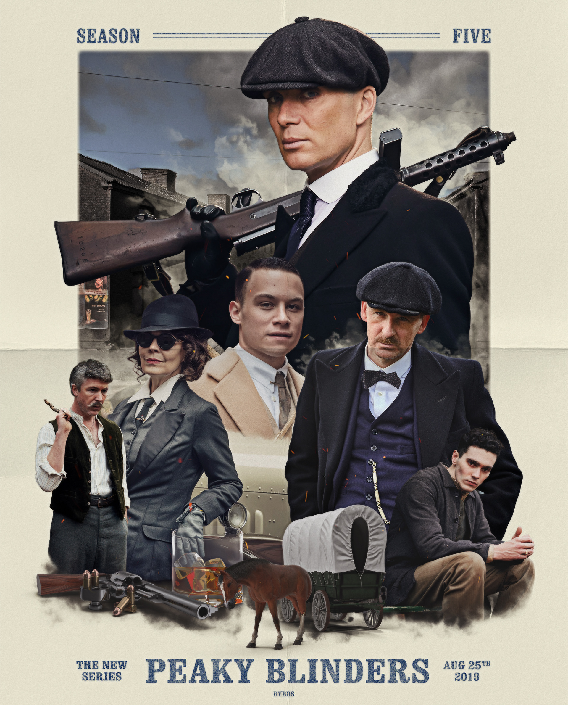 BYDBDS - Peaky Blinders — Season 5 Poster Concept — byDBDS®