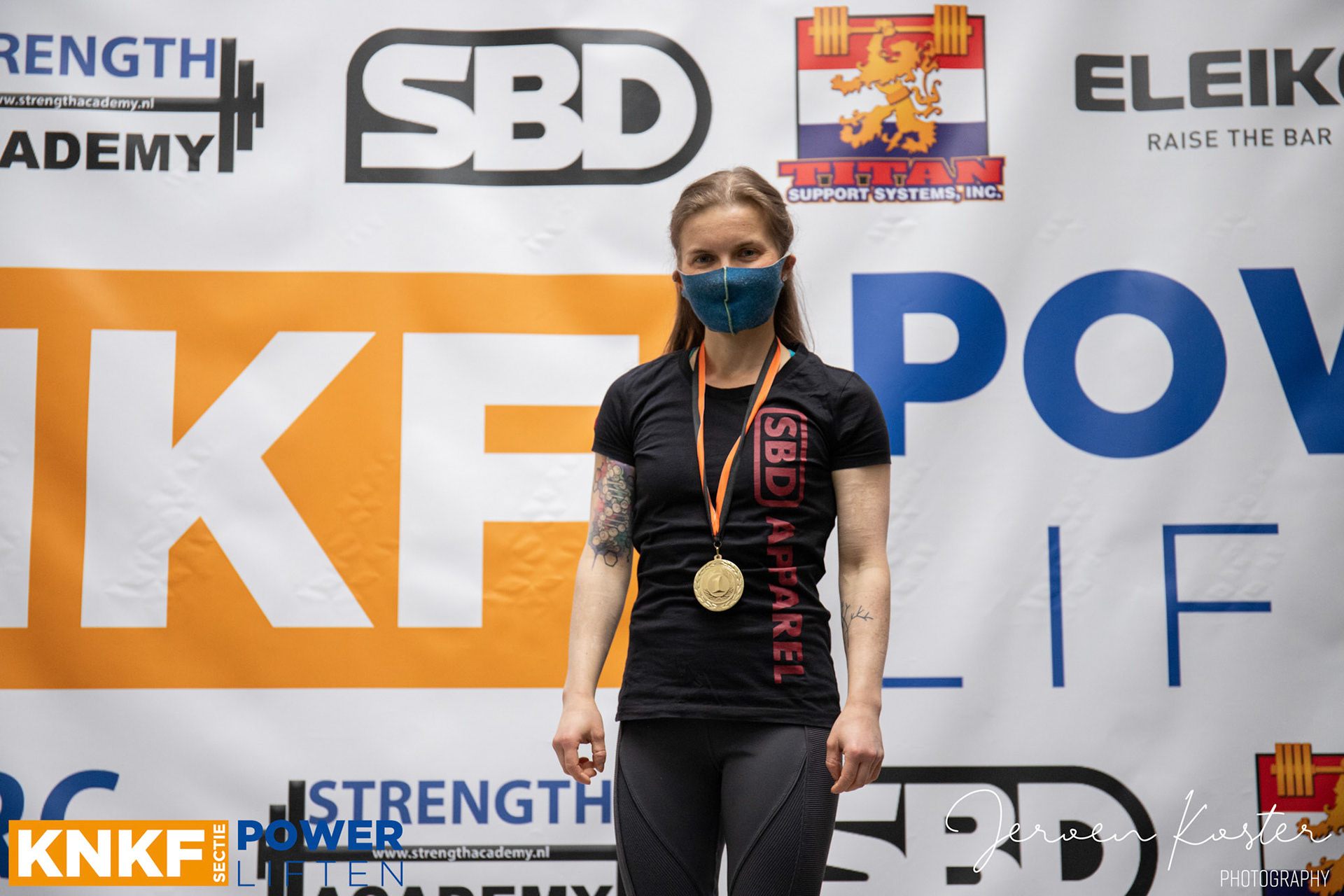 NK powerliften 2021 Dames