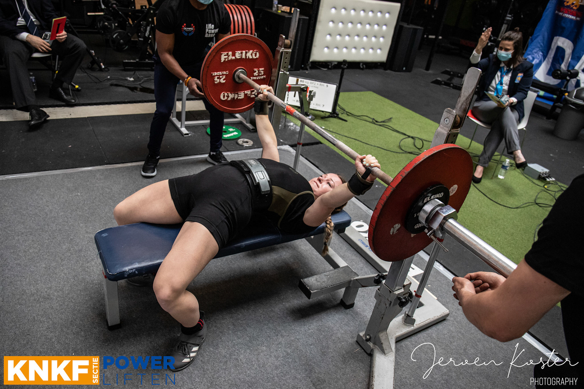 NK powerliften 2021 Dames