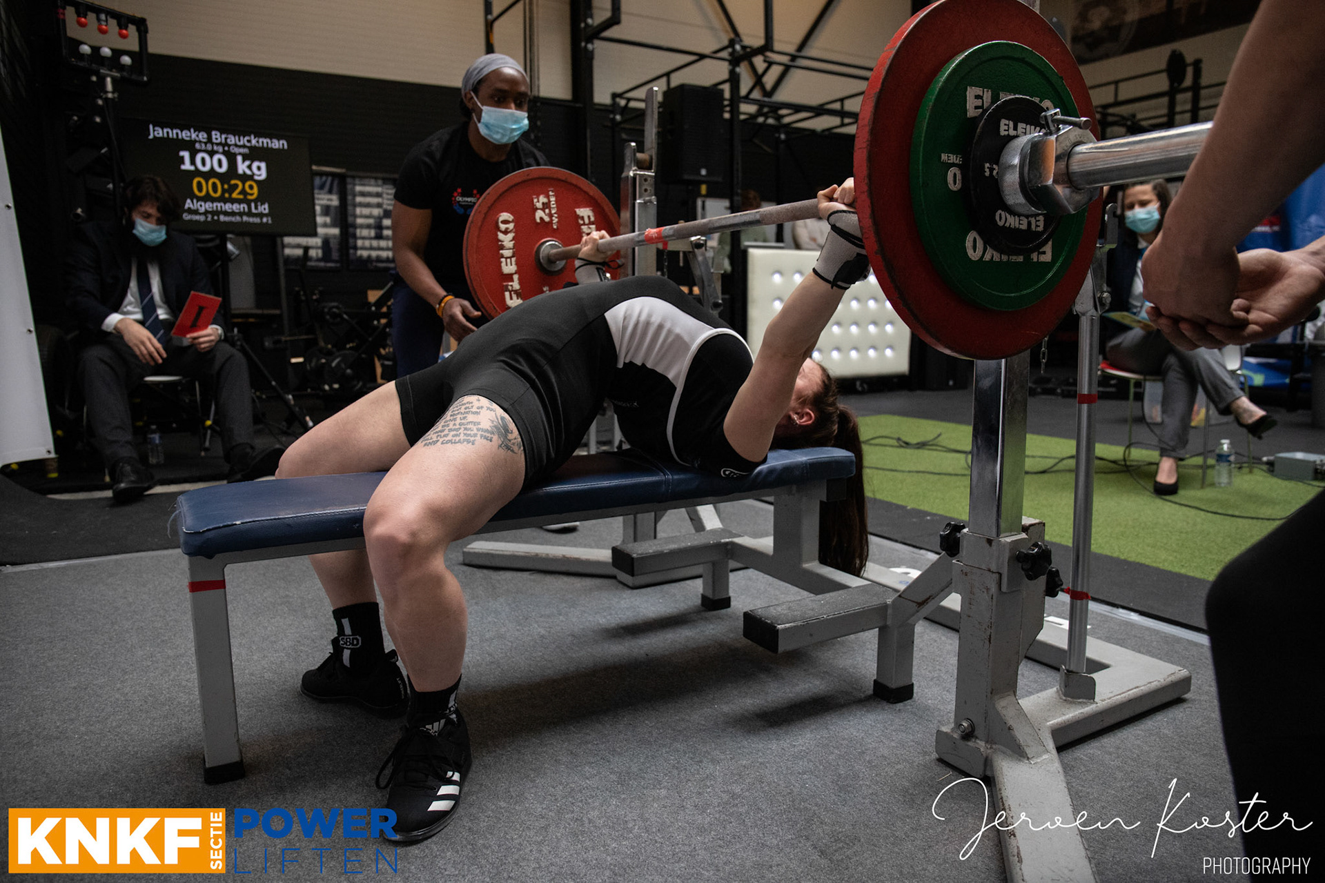 NK powerliften 2021 Dames