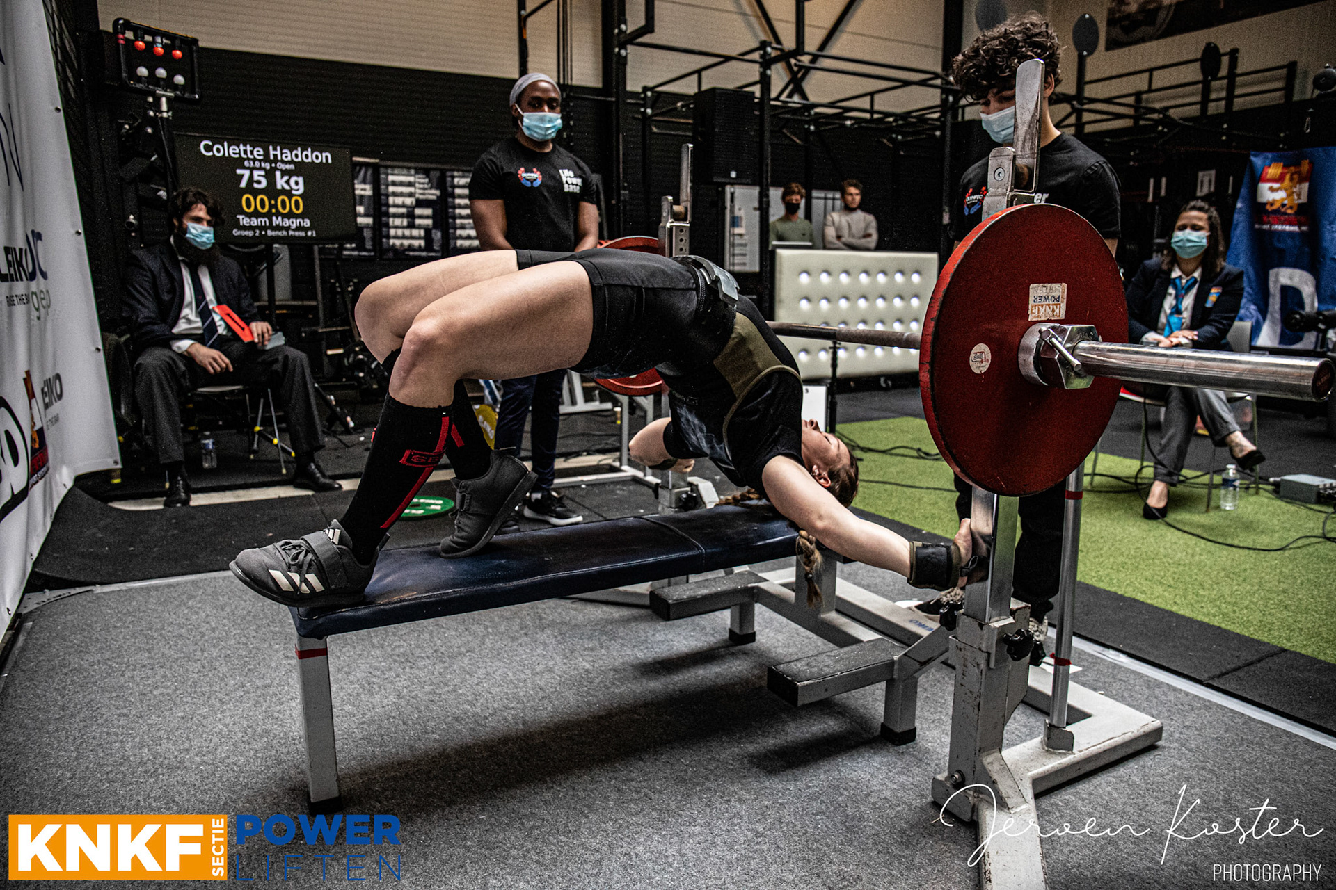 NK powerliften 2021 Dames