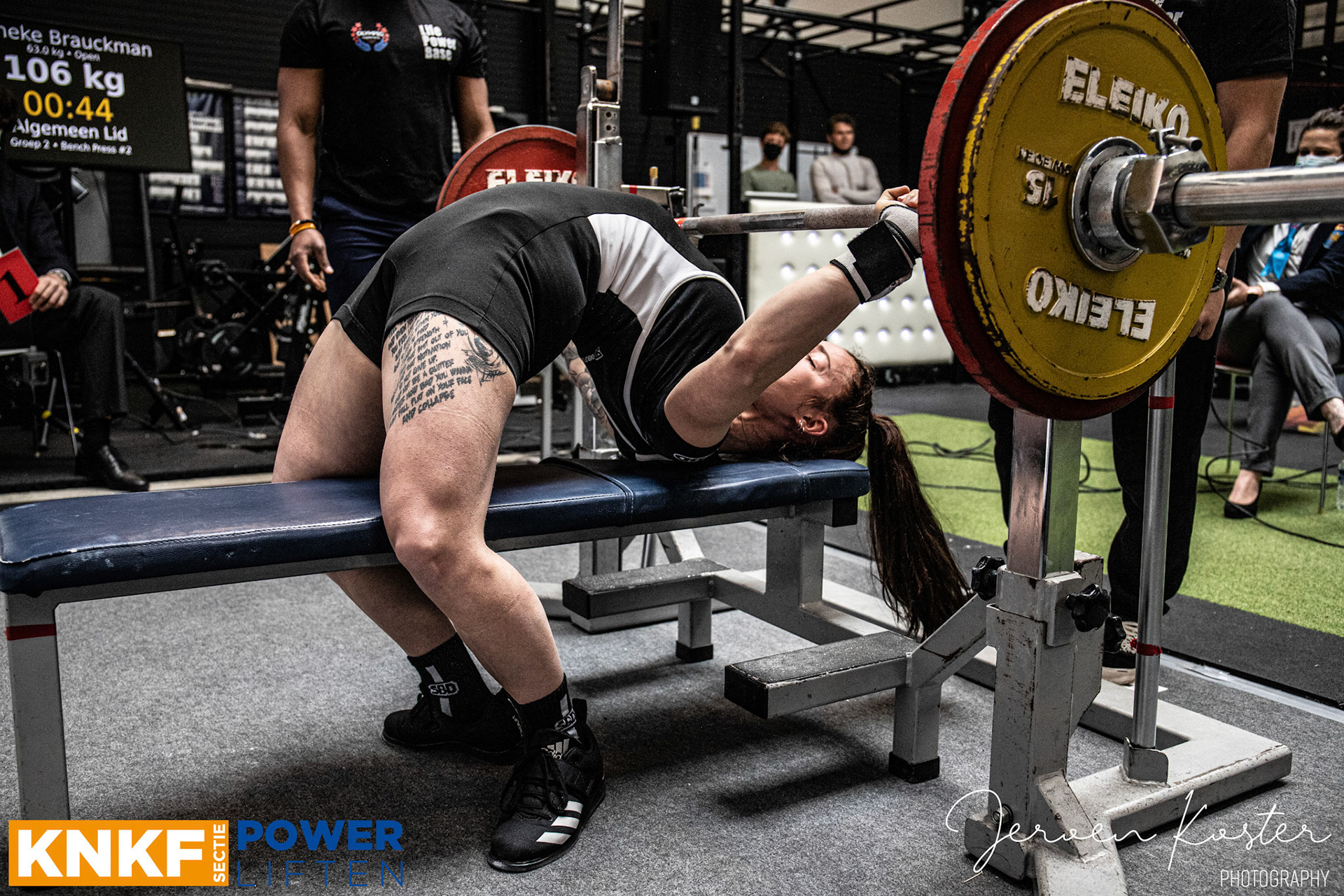 NK powerliften 2021 Dames