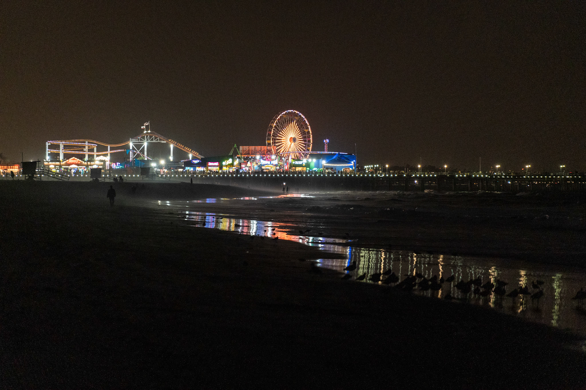 Santa Monica Beach, CA. 2019.