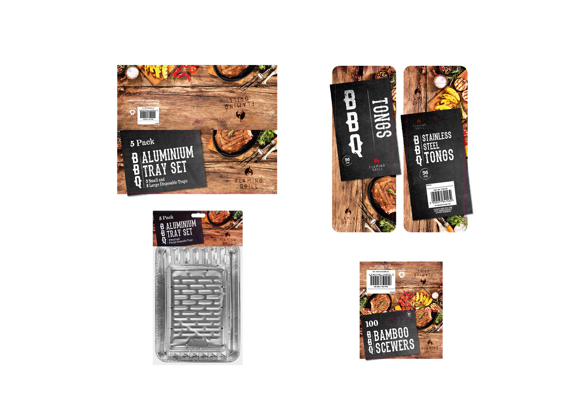 Flaming Grill BBQ Range