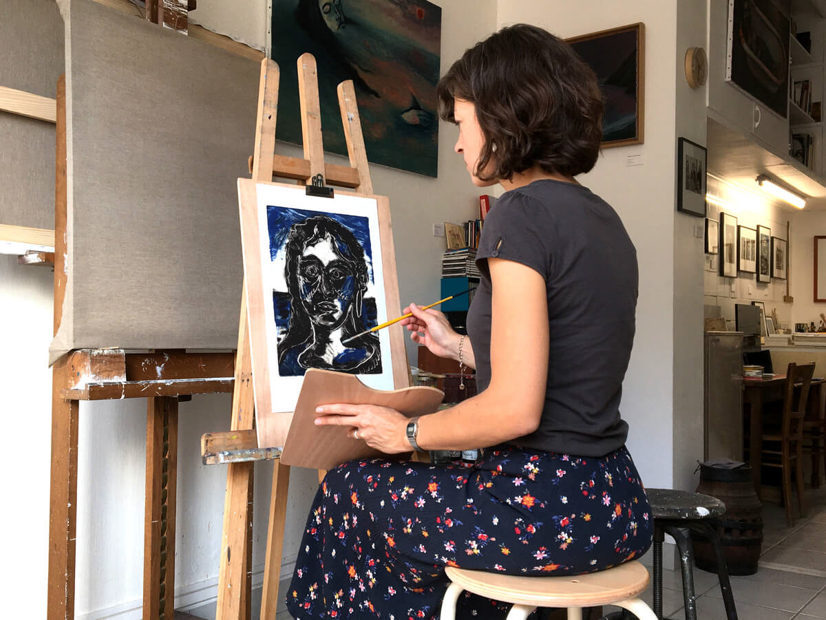 Cours de peinture à Paris 13 - Atelier JB Miette photo 1