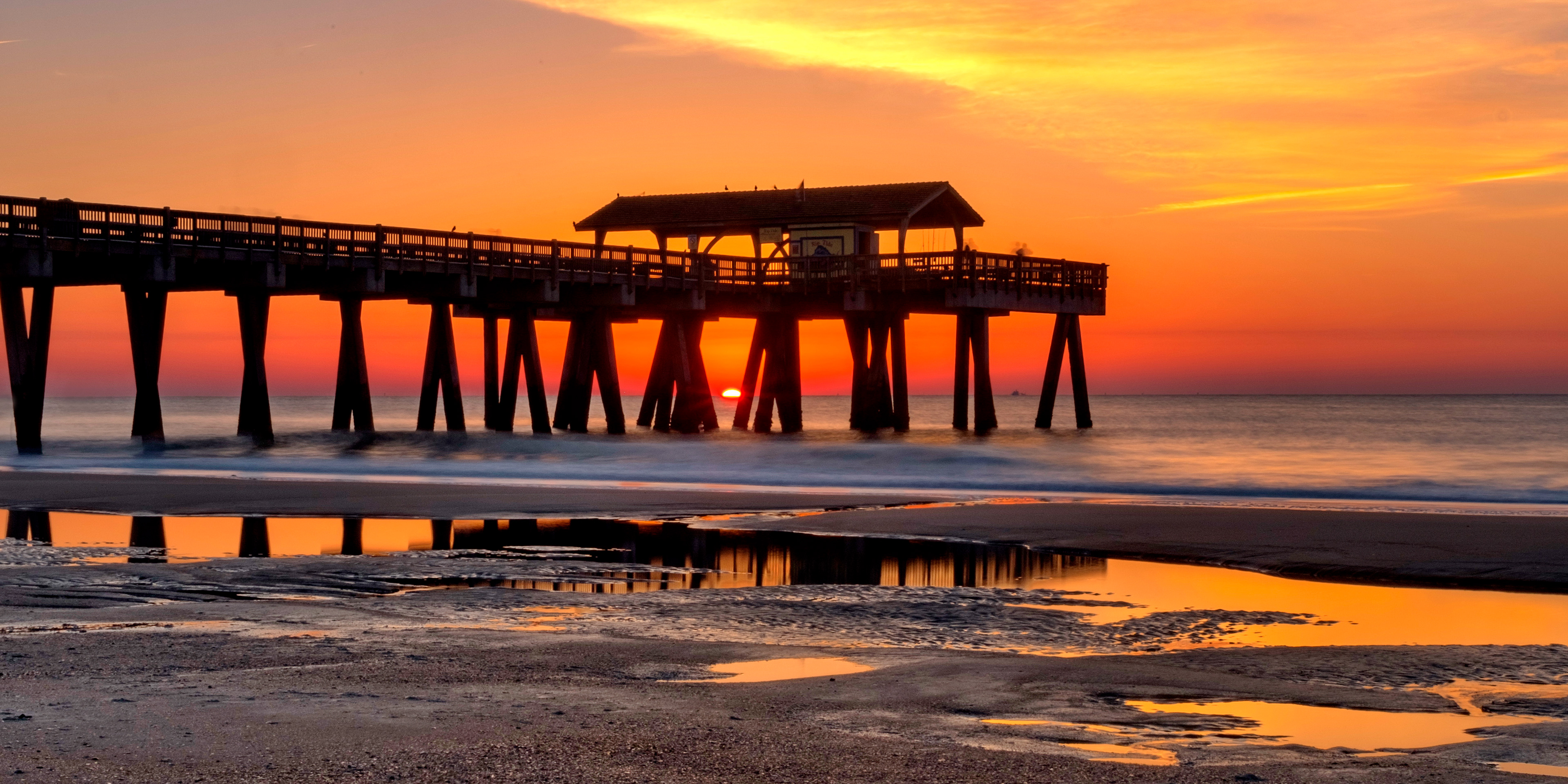 Tybee Pier Georgia, USA