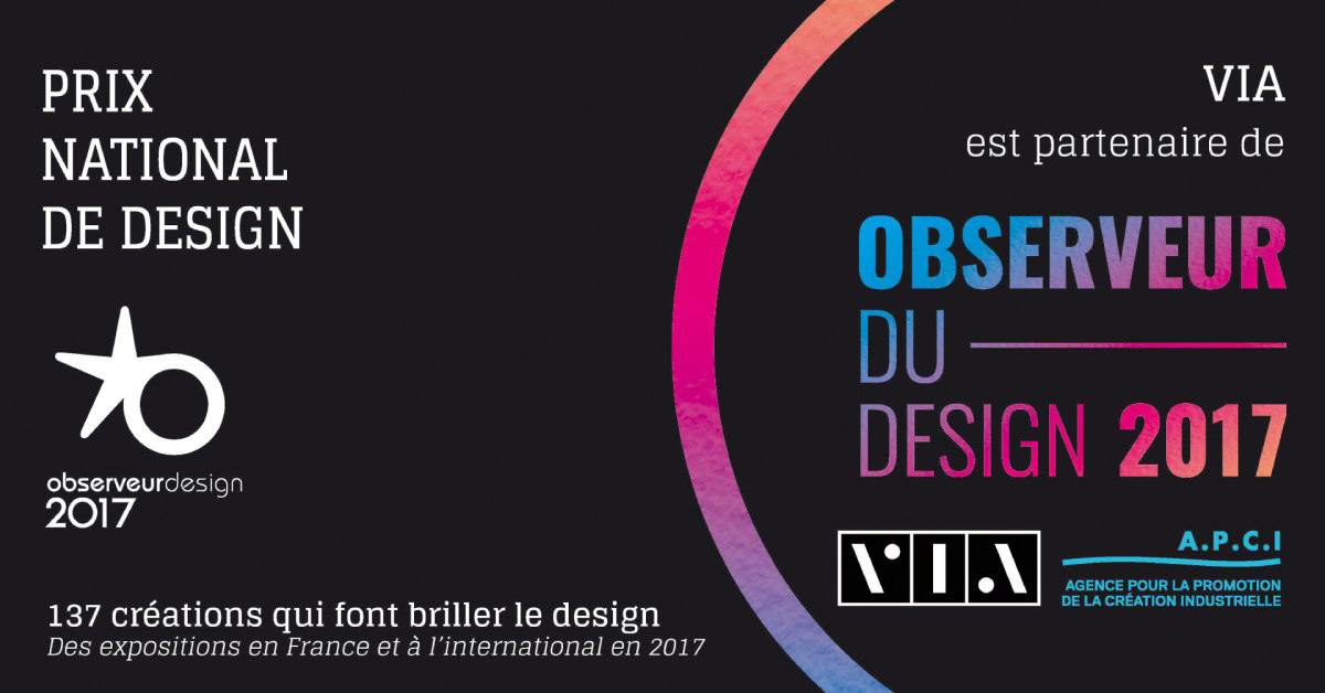 Prix National de Design - Observeur du Design 2017