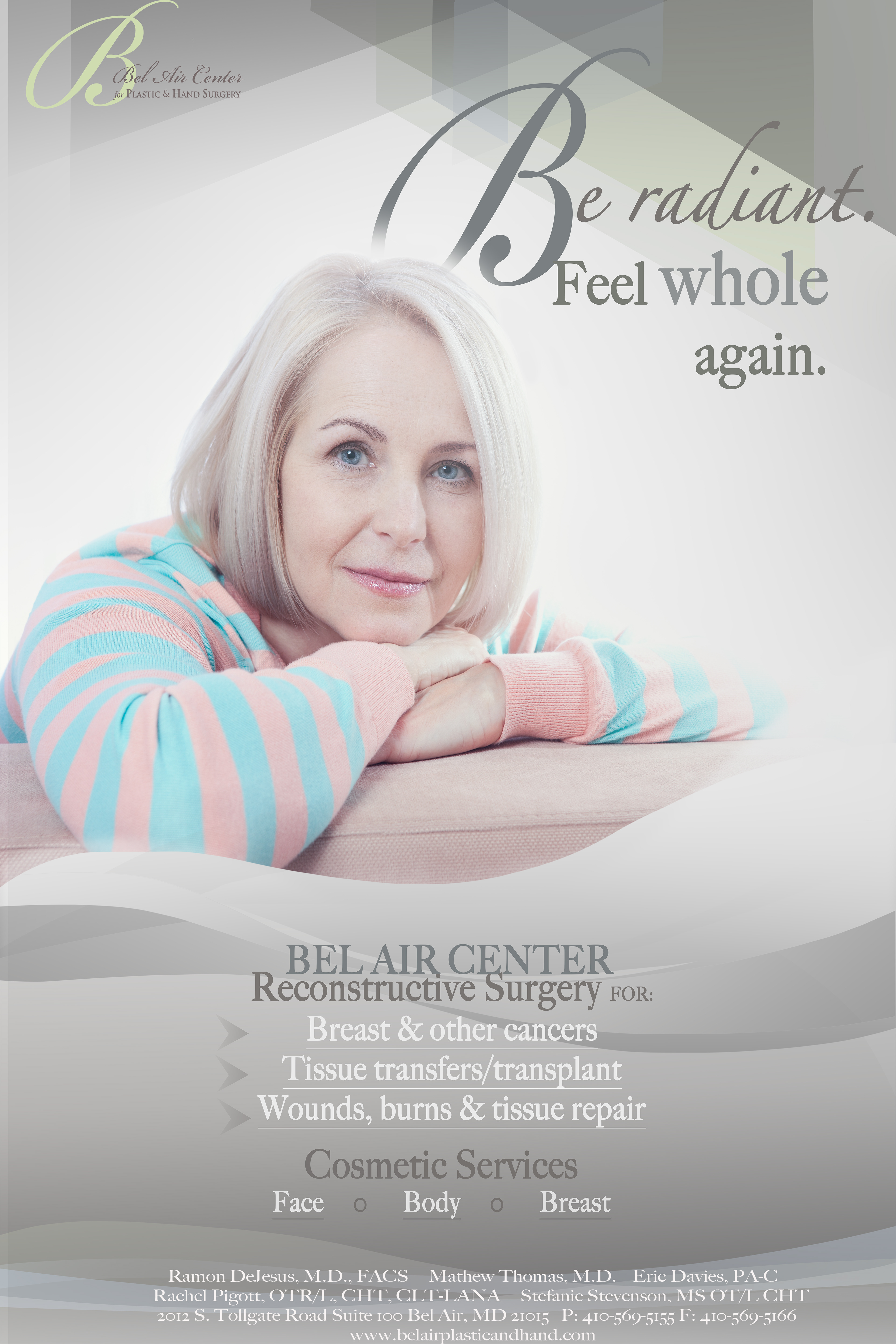 Marketing materials for medical office