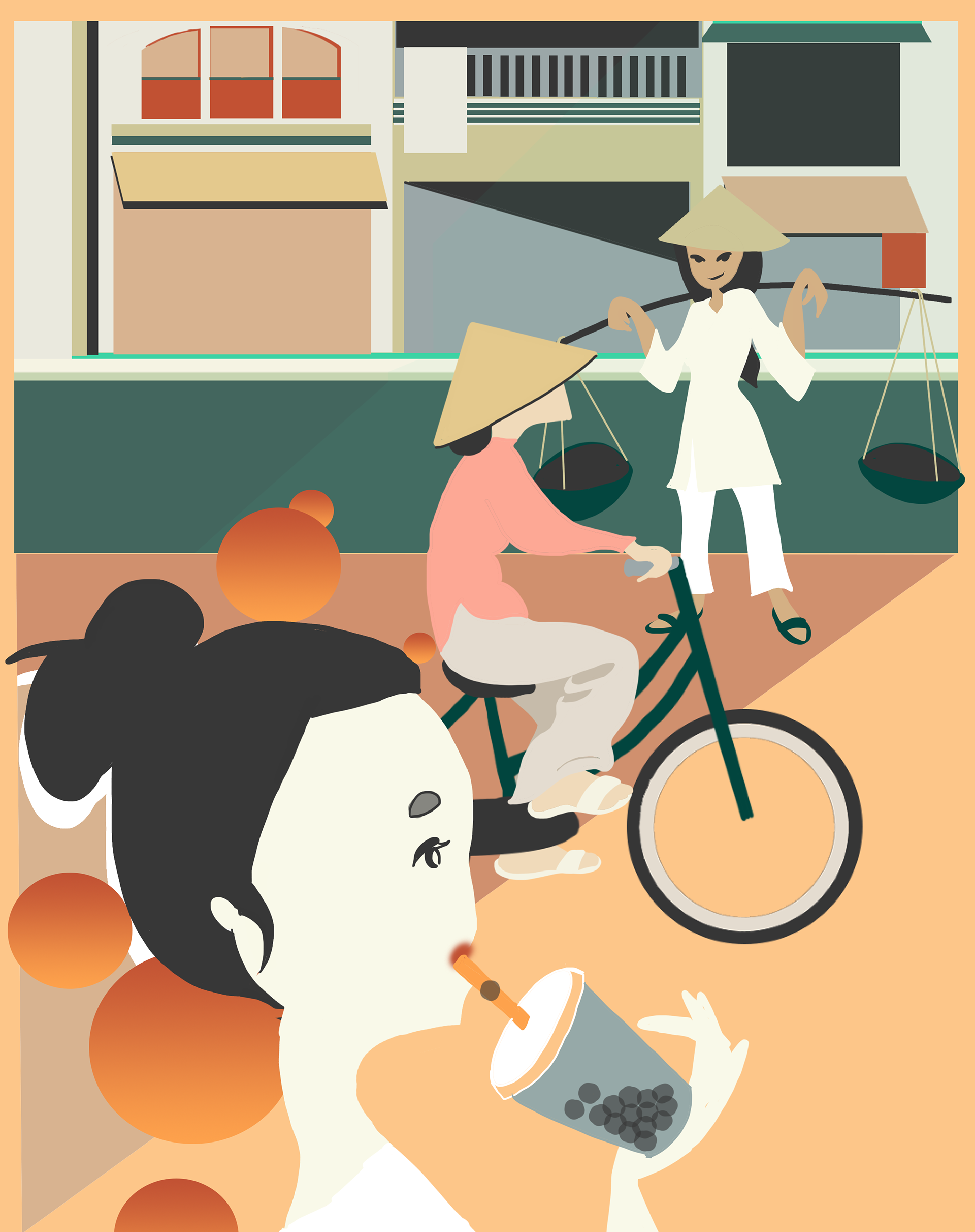 Vietnam illustration
