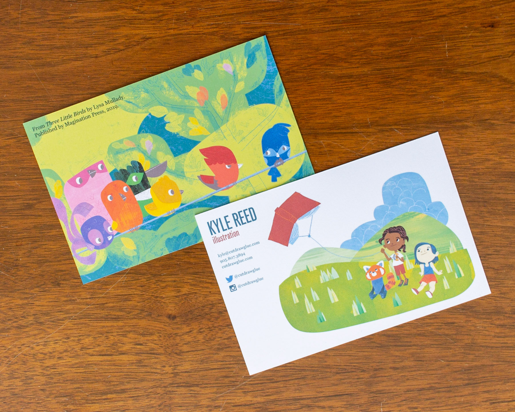 Small batch of postcards for Kyle Reed. Heavyweight card. Photo quality.