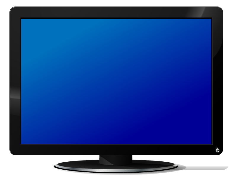 Vector Illustration - Monitor