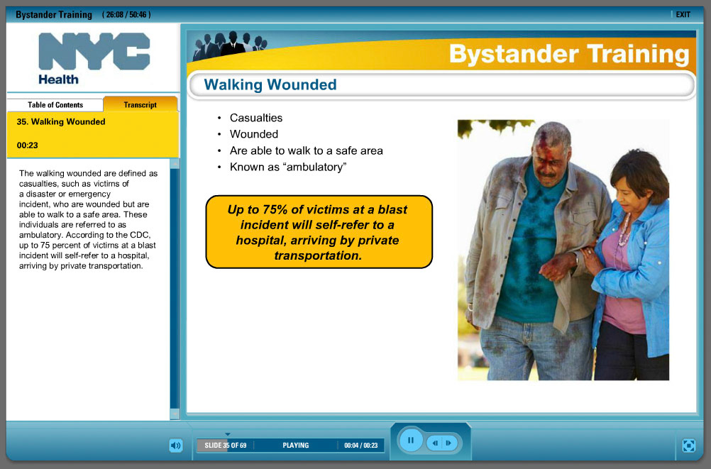 NYC Bystander Training - Photo Manipulation