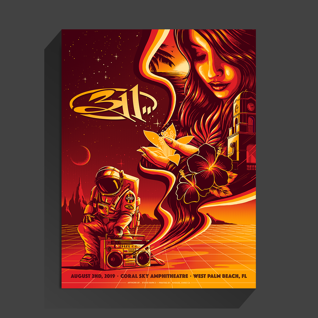 Mark Jamotillo - 311 Gig Posters