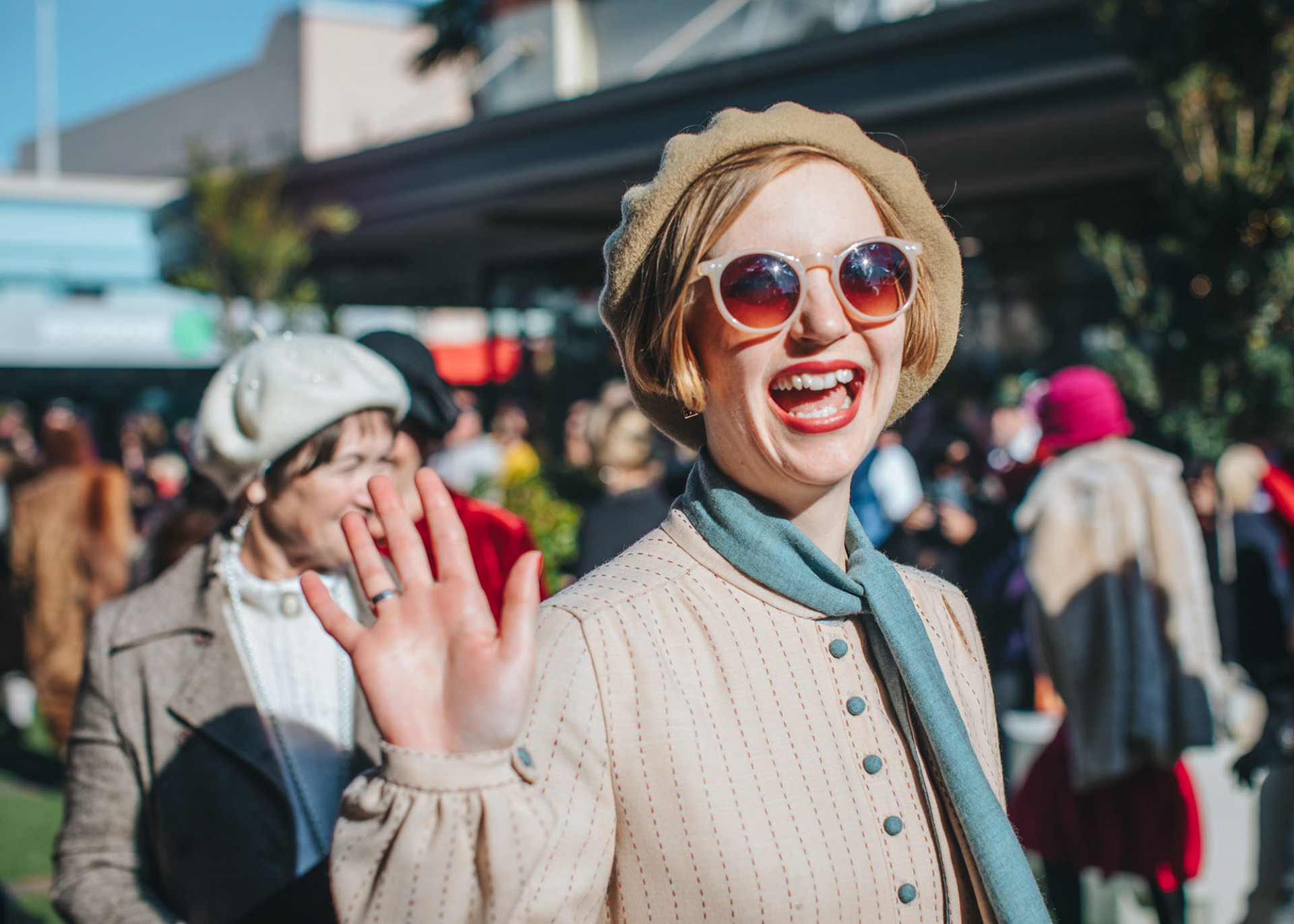 Winter Art Deco Festival in Napier New Zealand.