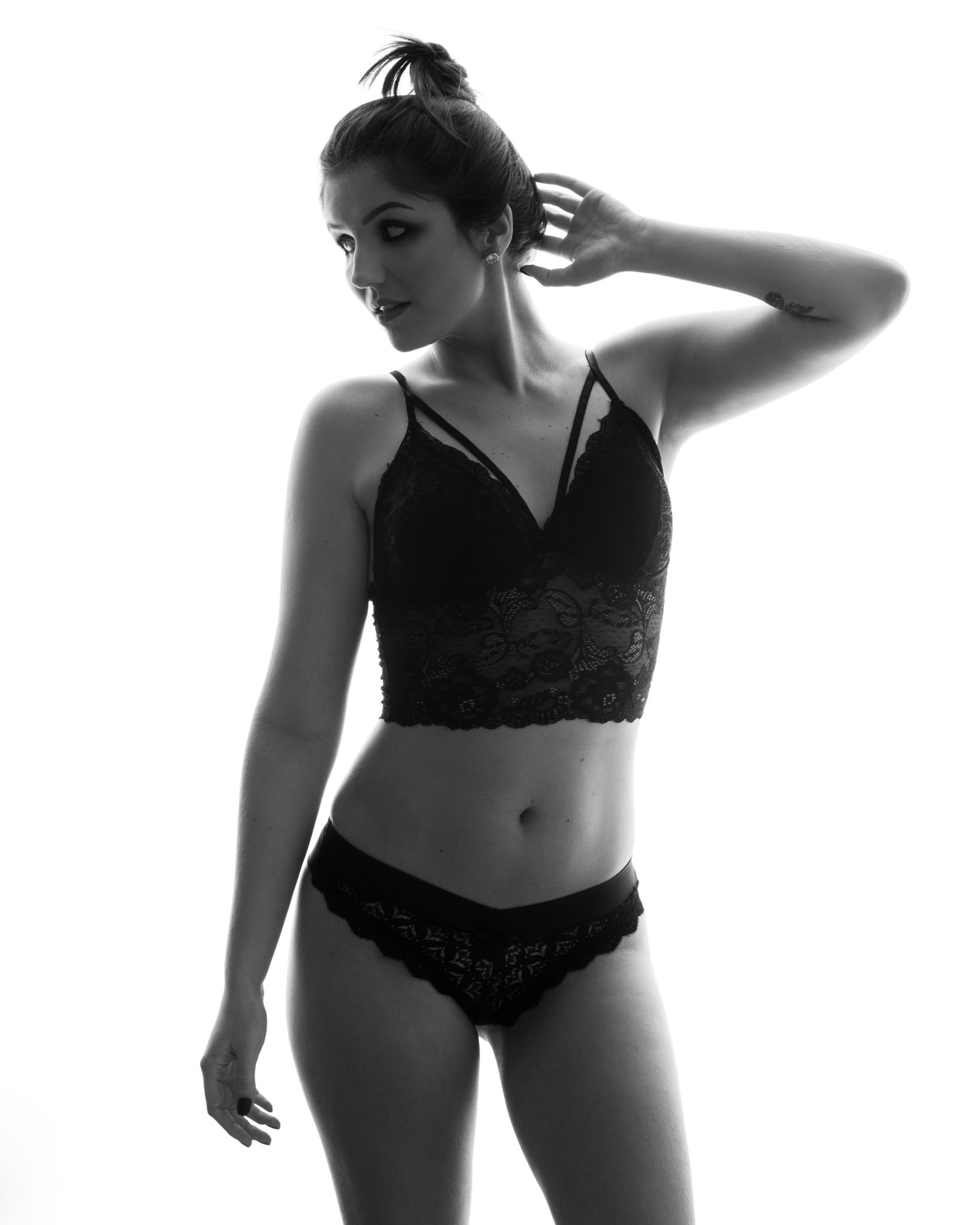 Ensaio feminino sensual em estúdio em Videira/SC