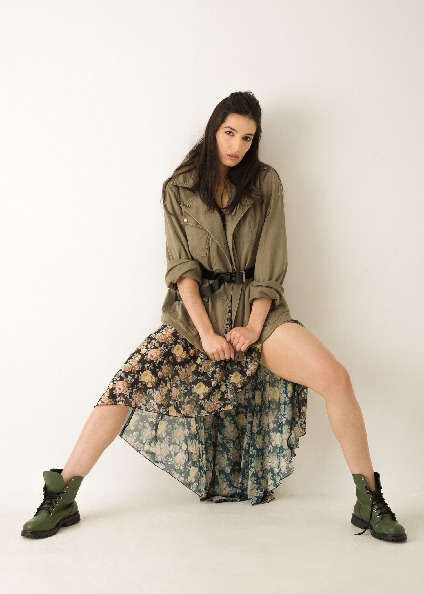 Ensaio fotográfico fashion em estúdio, em Videira/SC