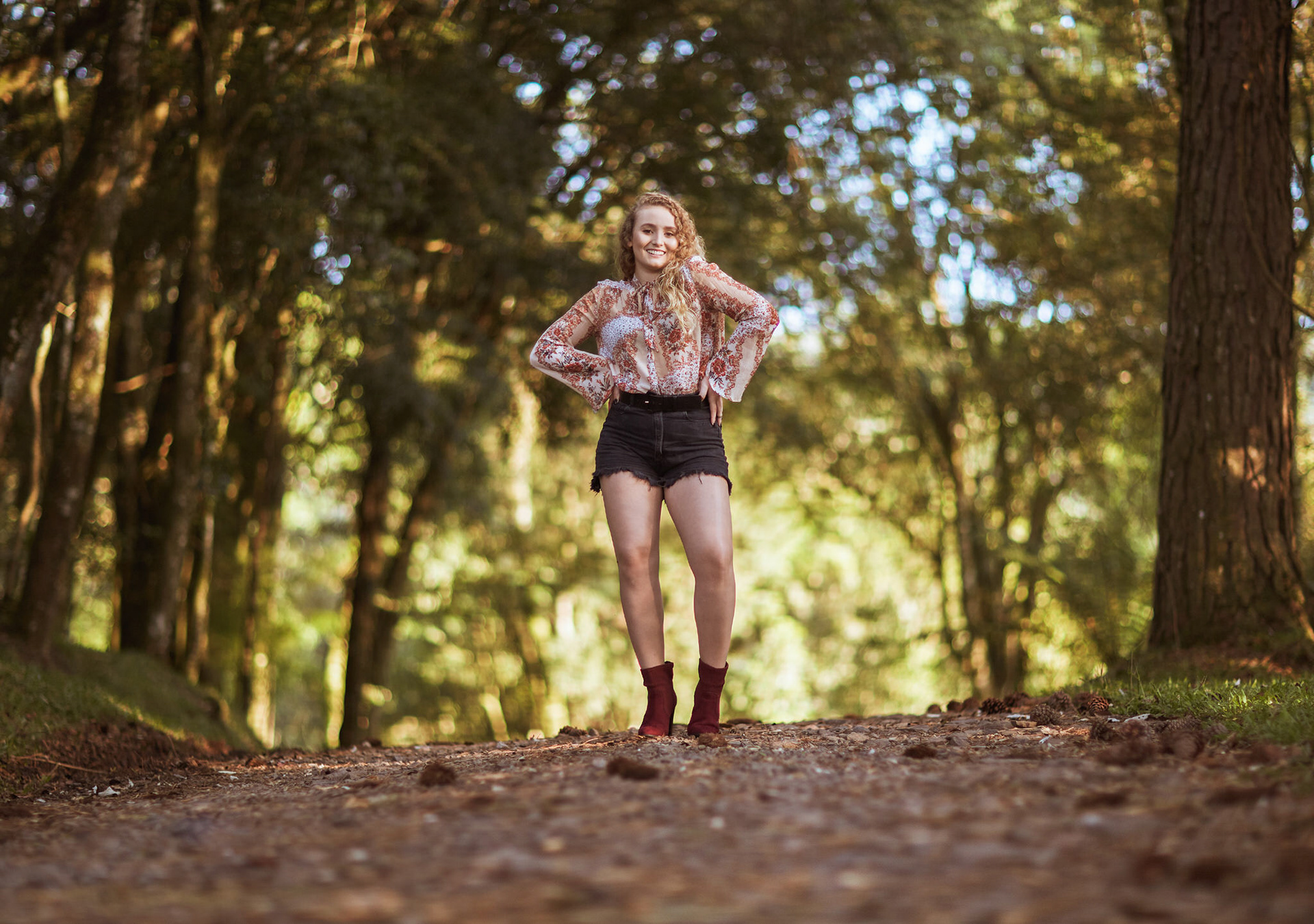Ensaio fotográfico feminino externo em Iomerê/SC