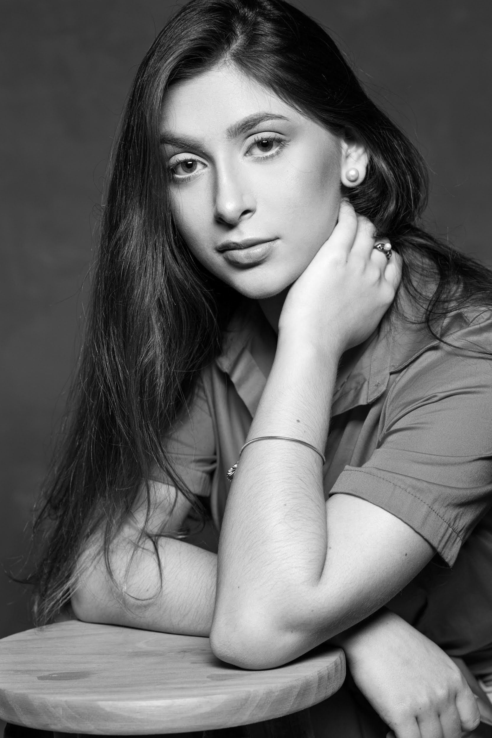 Ensaio fotográfico feminino em estúdio, em Videira/SC