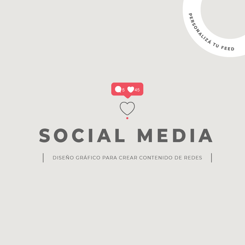 Contenido gráfico redes sociales