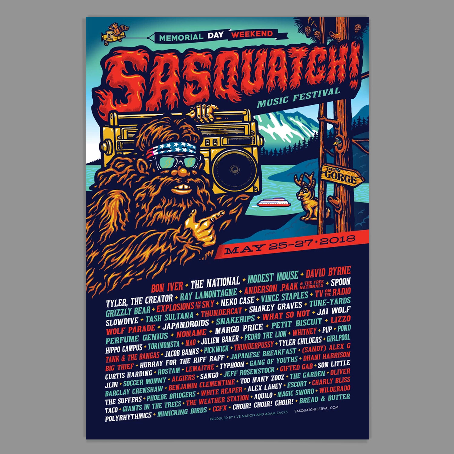Ames Bros Official Site Sasquatch Music Festival