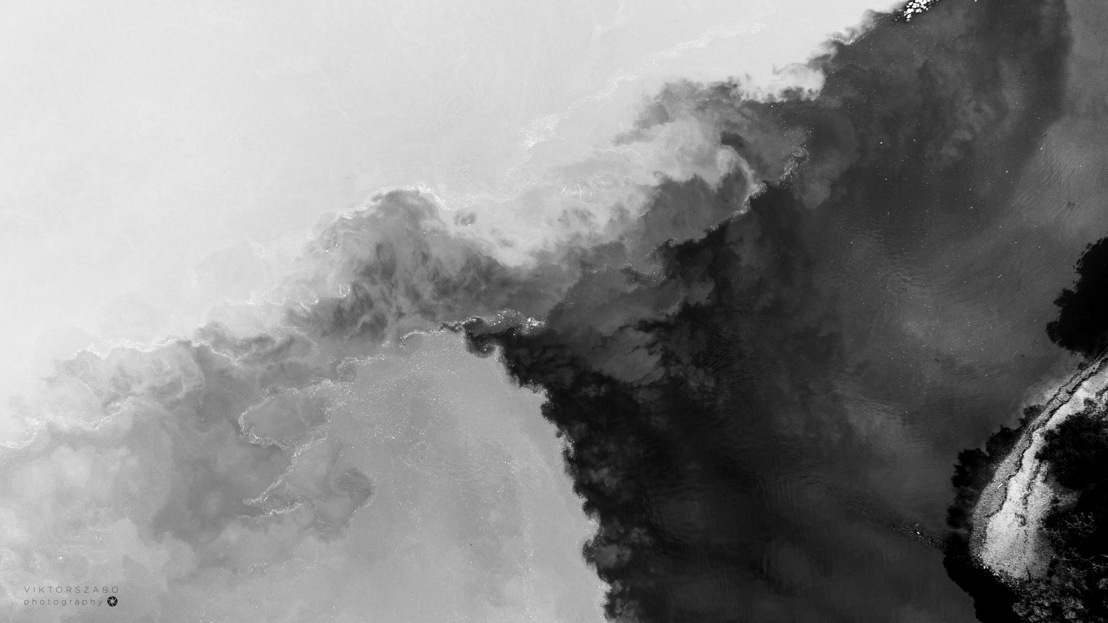 CONFLUENCE OF DANUBE RIVER AND MORAVA RIVER, SLOVAKIA