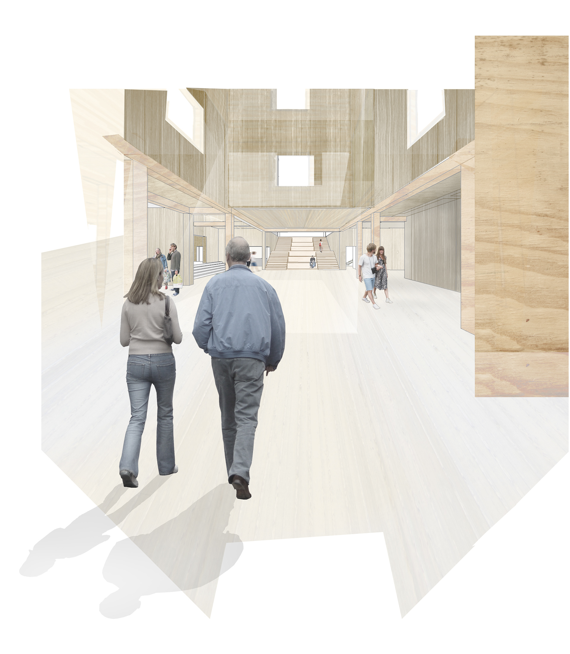 Atrium as primary social space