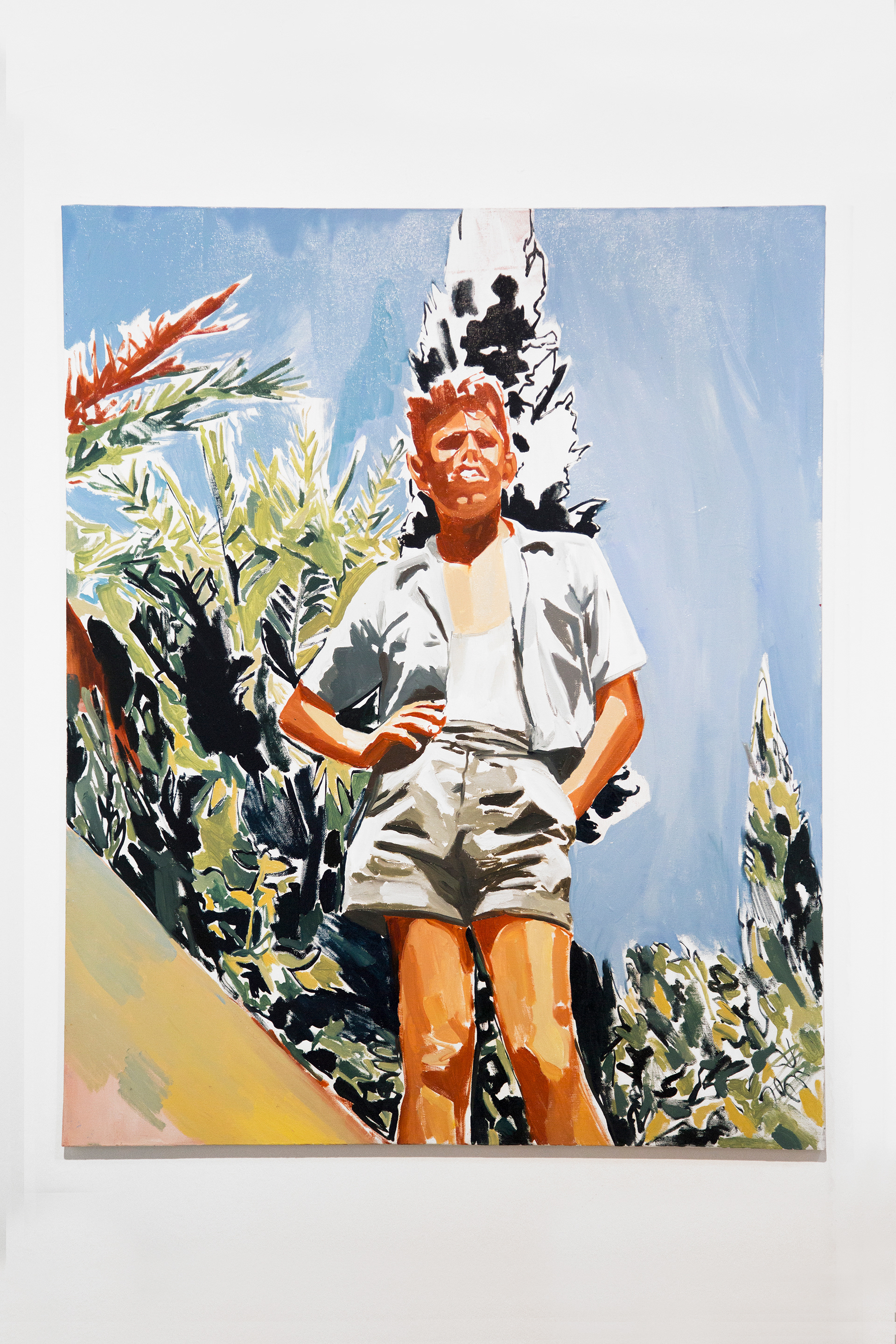 Sicilian Boy, oil on canvas, 80x100 cm