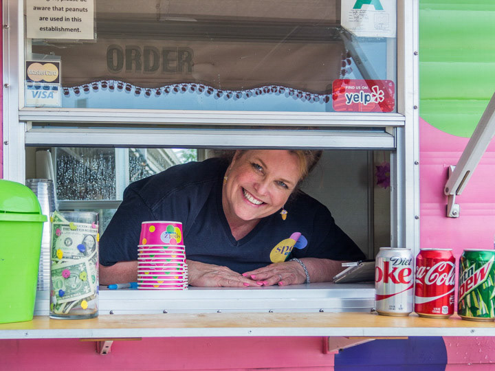 Beth Richardson of Spotz Gelato.
