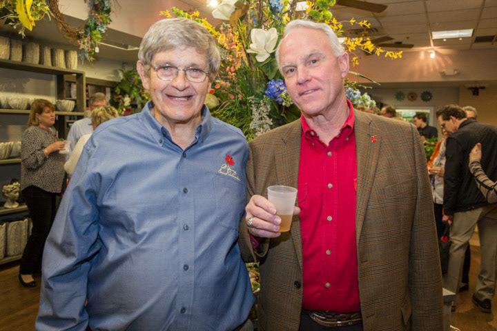 Four Roses Master Distiller Al Young and Bob Glass.