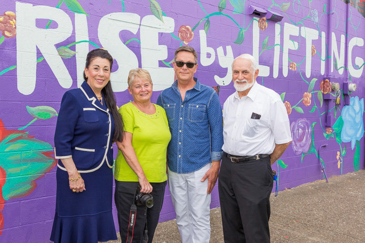 Council Person Barbara Sexton Smith, Patty Warner, LVAA Executive Director Lindy Casebier and Dan Warner.