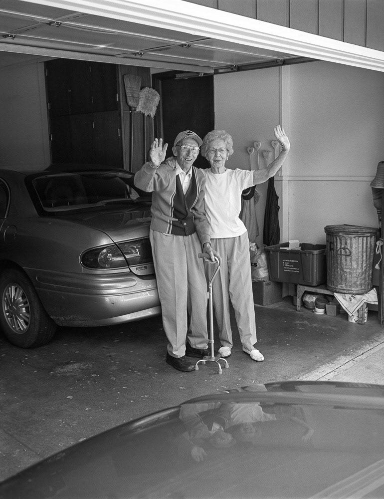 Leaving and waving, 8/2009