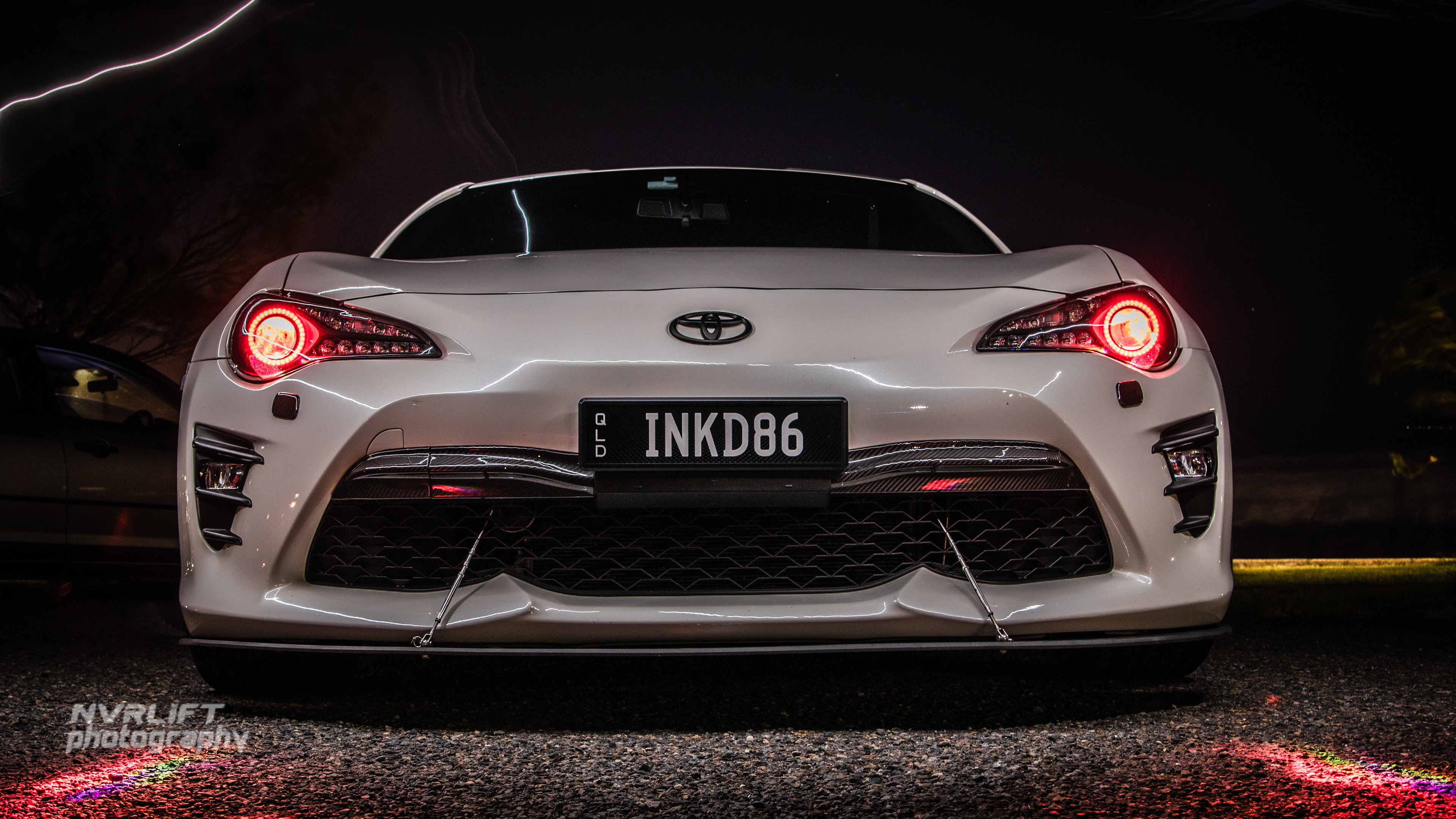 2020 Toyota 86 - shot at Decker Park in Brighton.