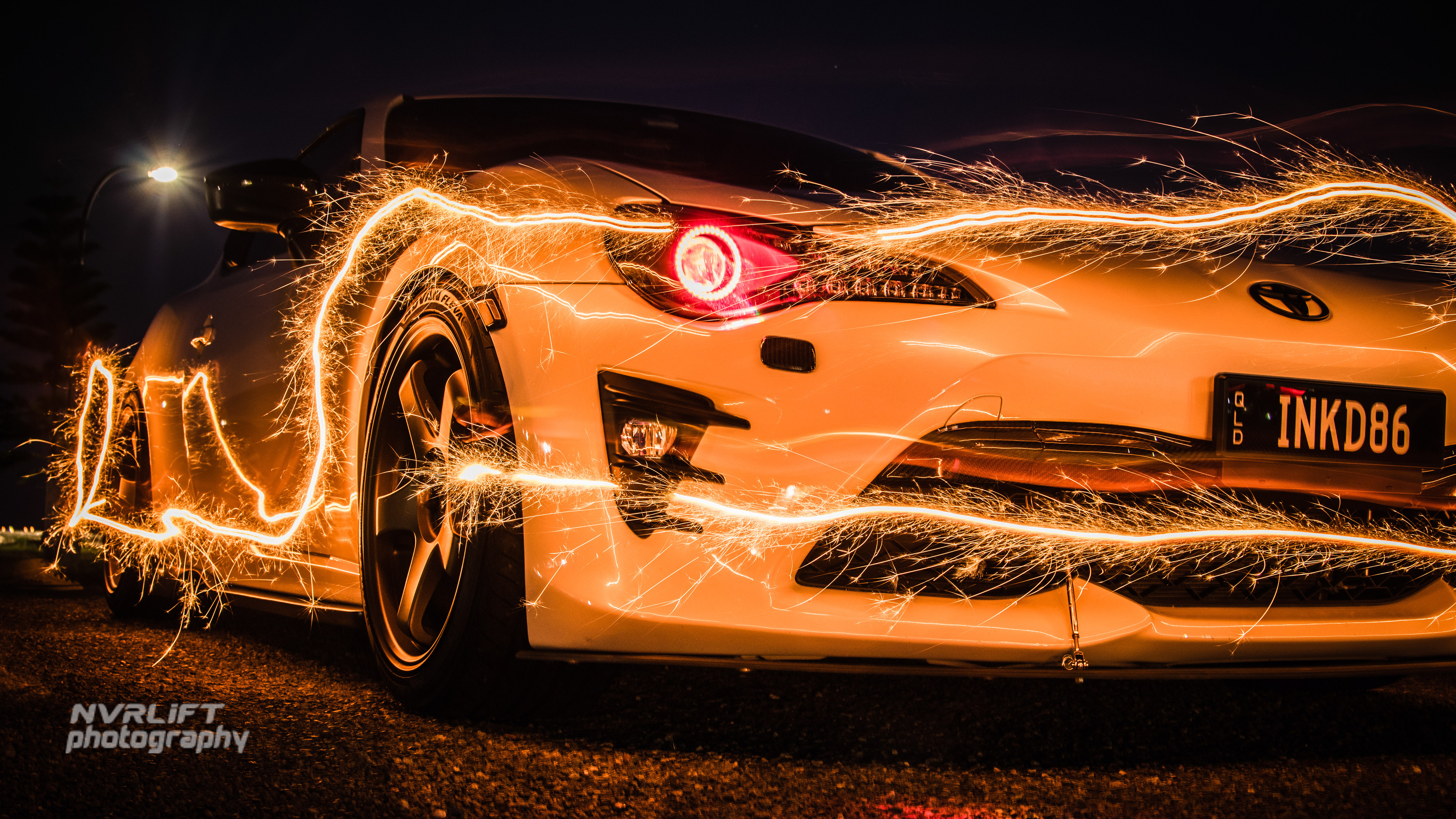 2020 Toyota 86 - shot at Decker Park in Brighton.