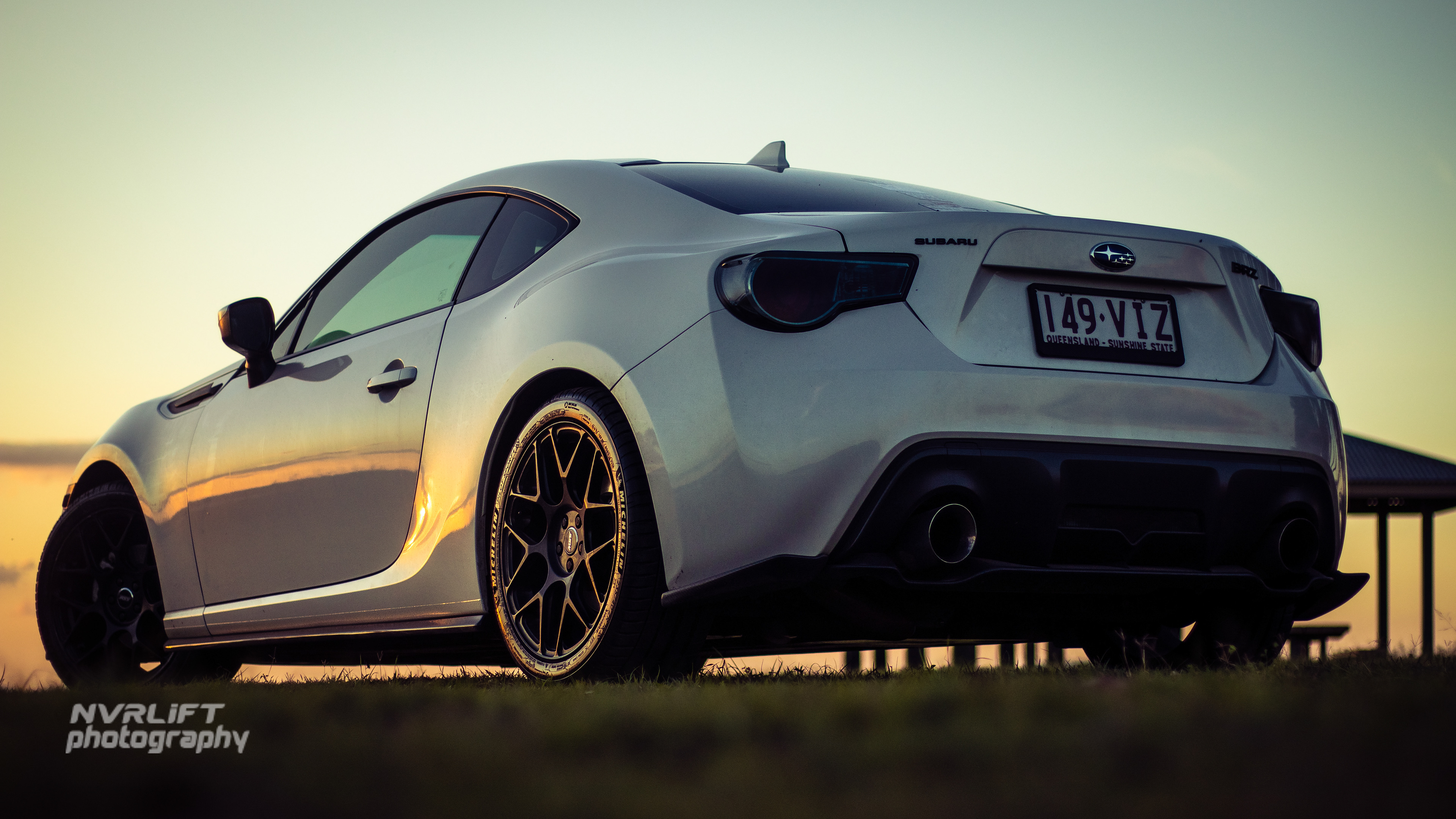Subaru BRZ - shot at Somerset Dam.