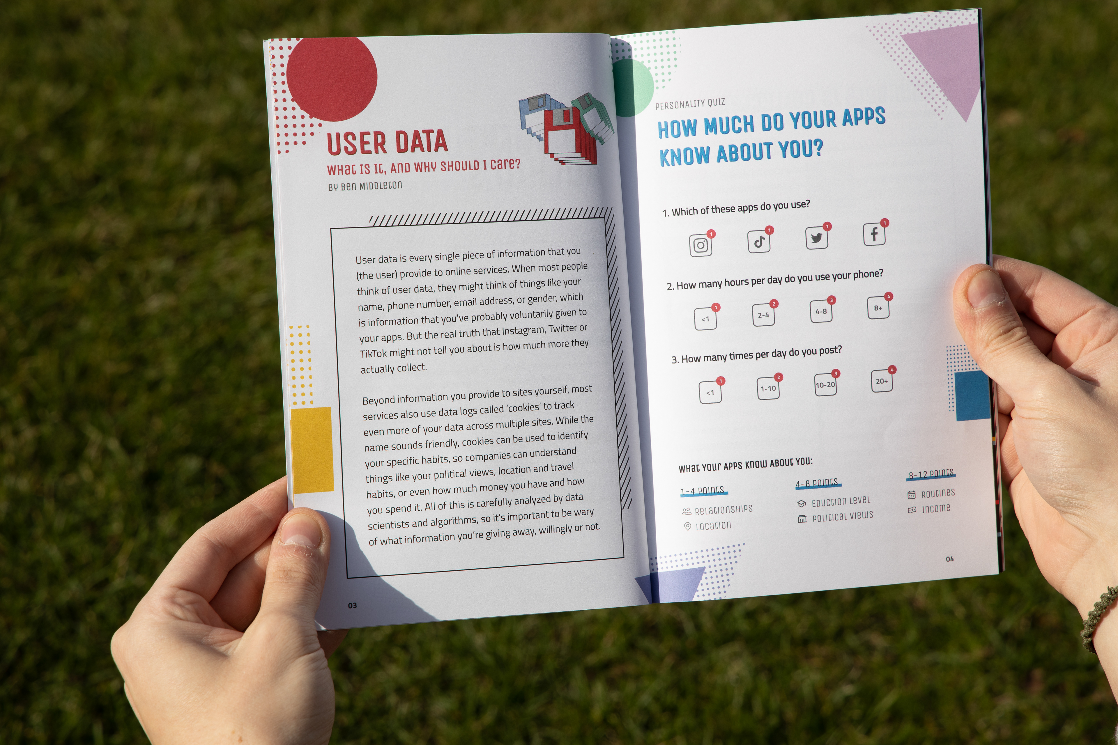 Photo - User Data Spread