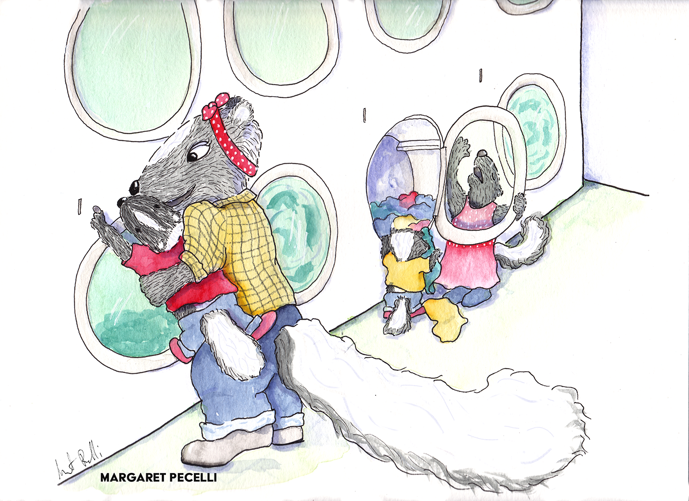 Playing at the Laudry Mat, a personal project 