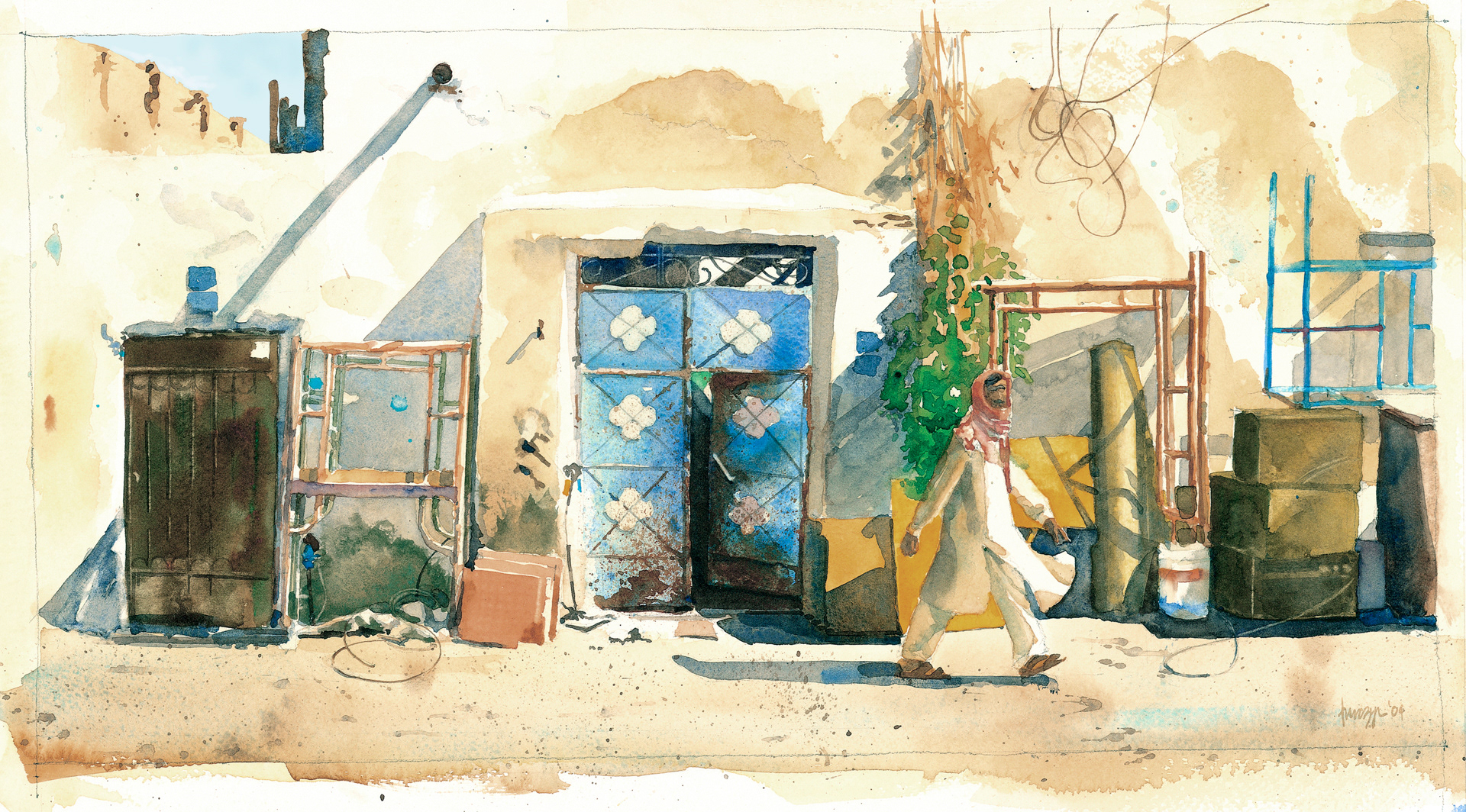 'Behind The Sofitel' Doha 2004