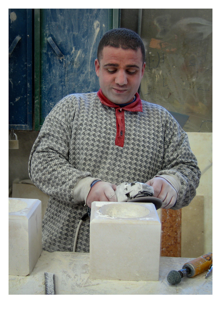 Stone Carver, Beqaa Valley