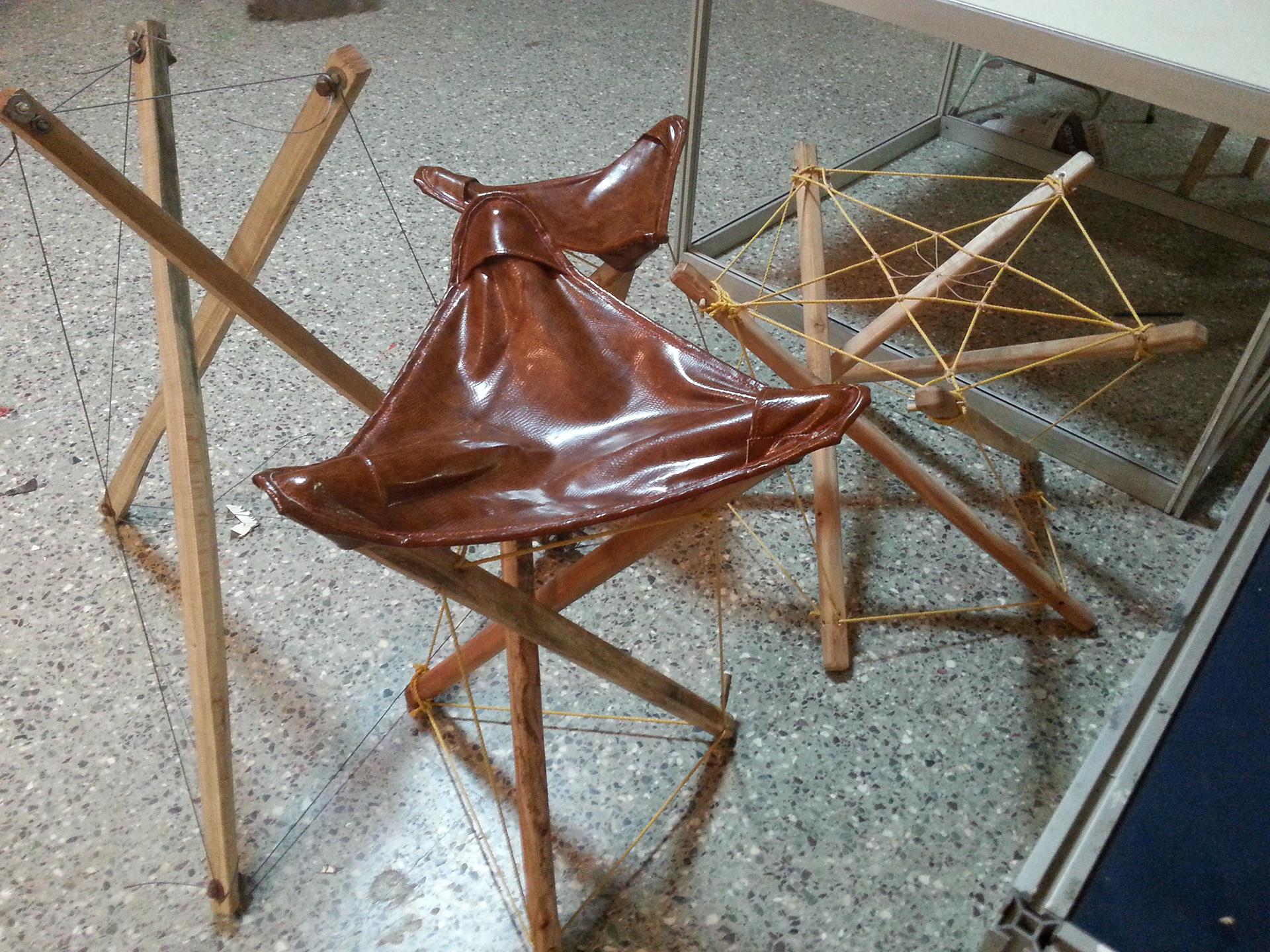 Sushant Passi Tensegrity Stool MPE