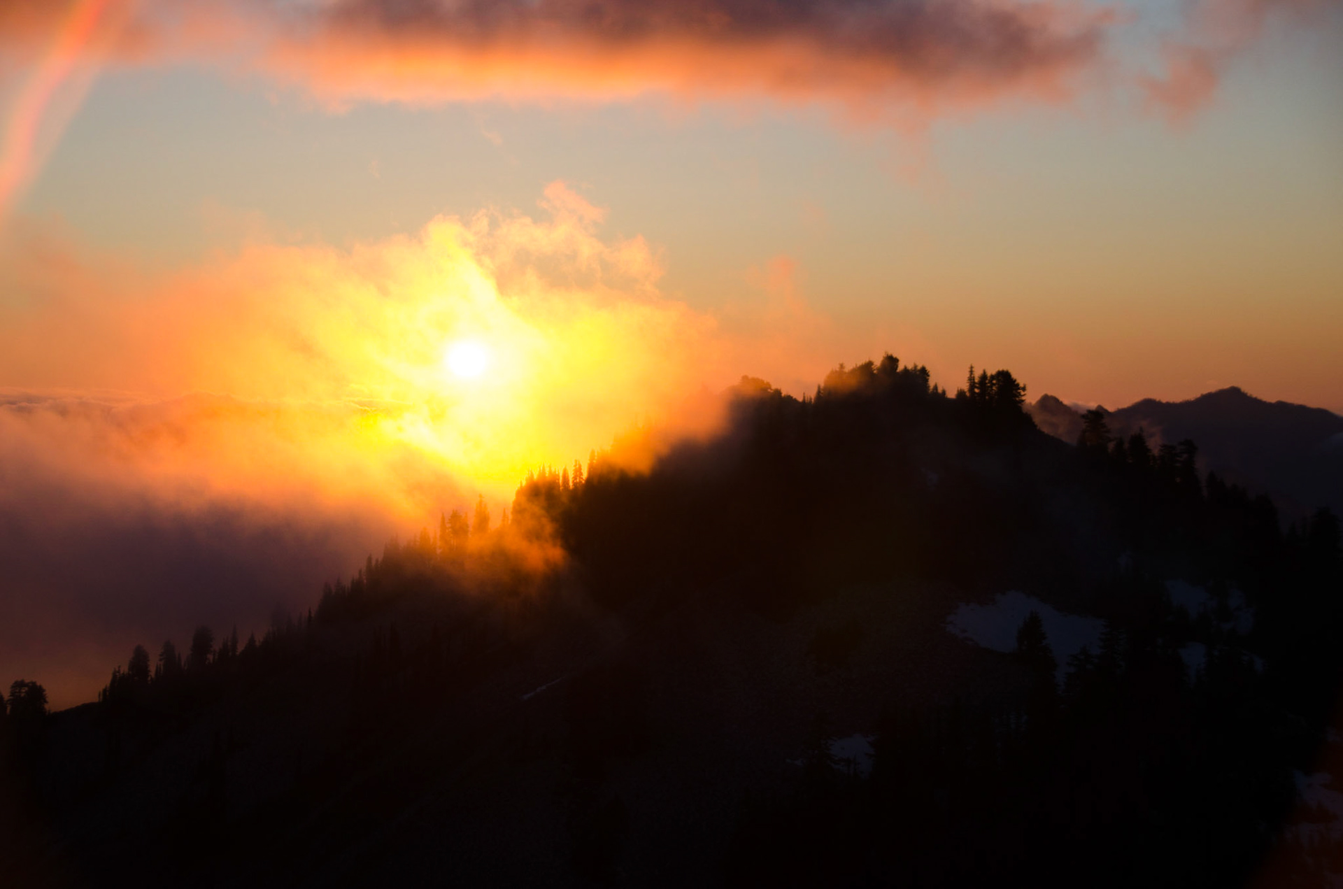 Sunset From Granite Mt.