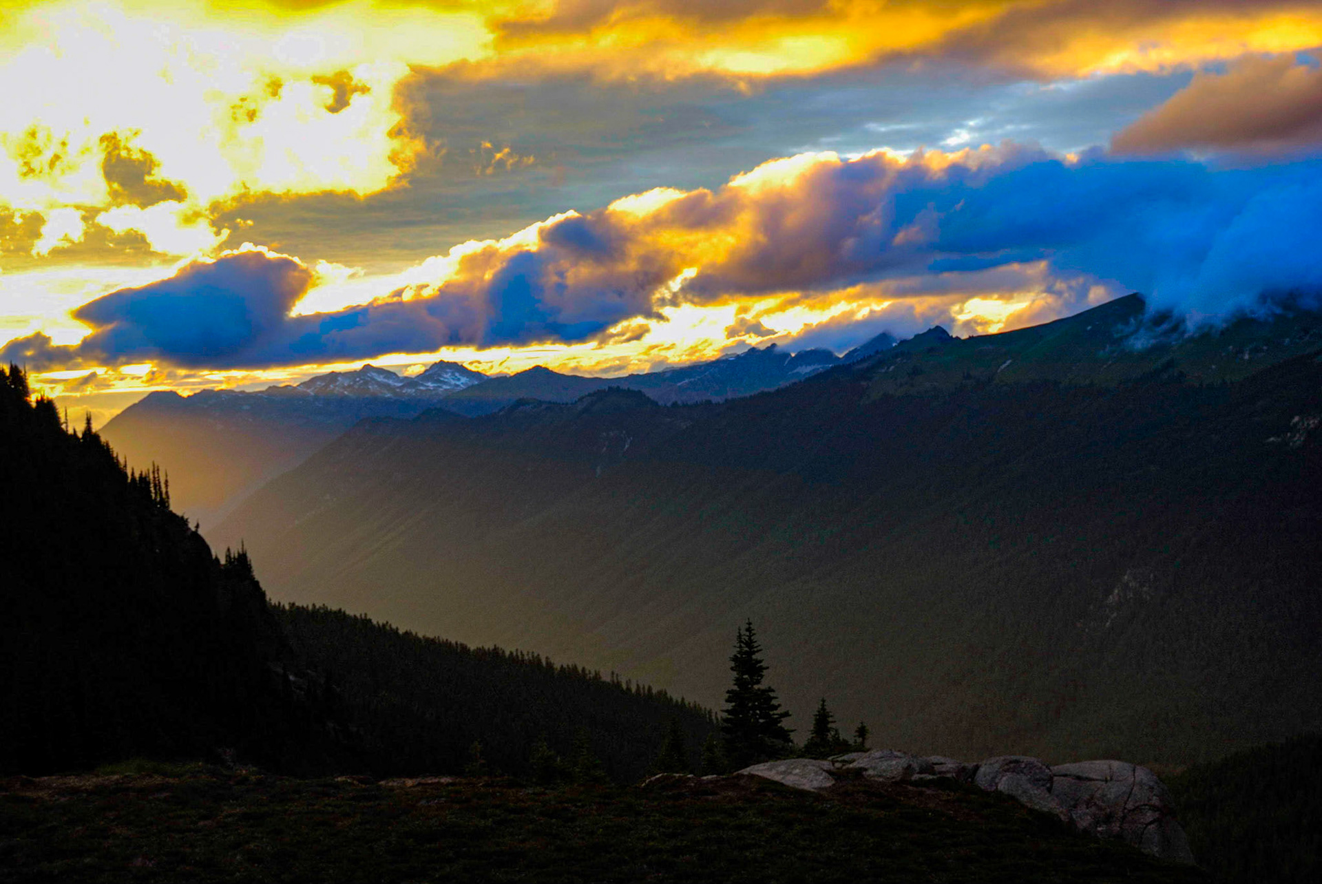 Sunset at Sheep Camp