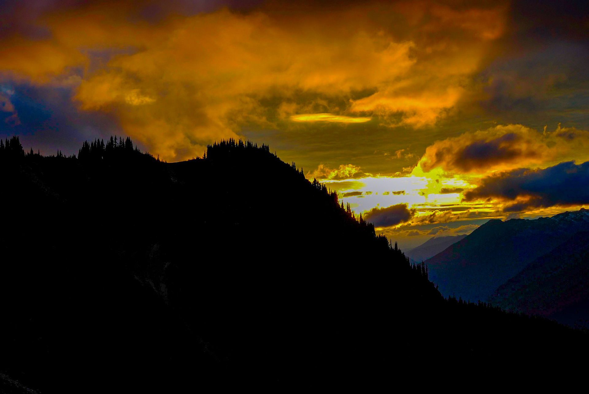 Sunset at Sheep Camp