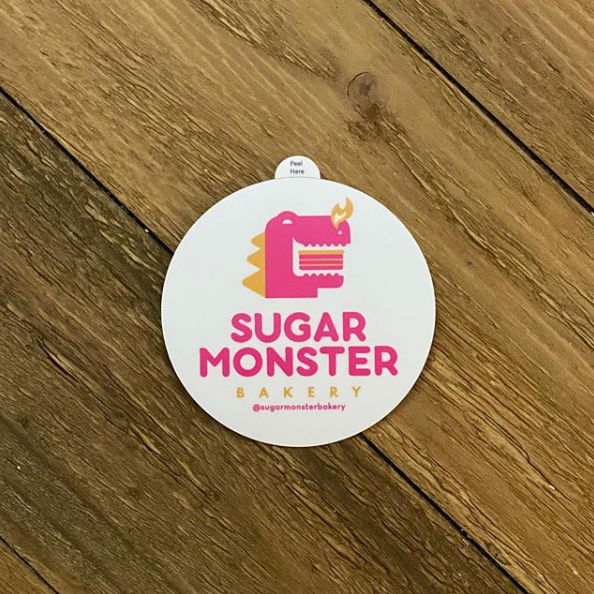 Thomas Buck Studio I Graphic Design Sugar Monster Bakery