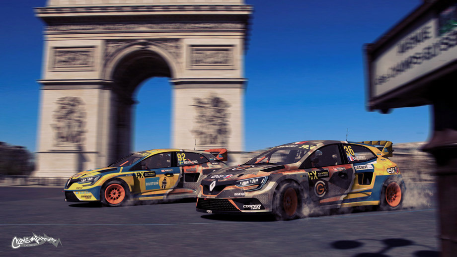 Megane RS RX in Paris