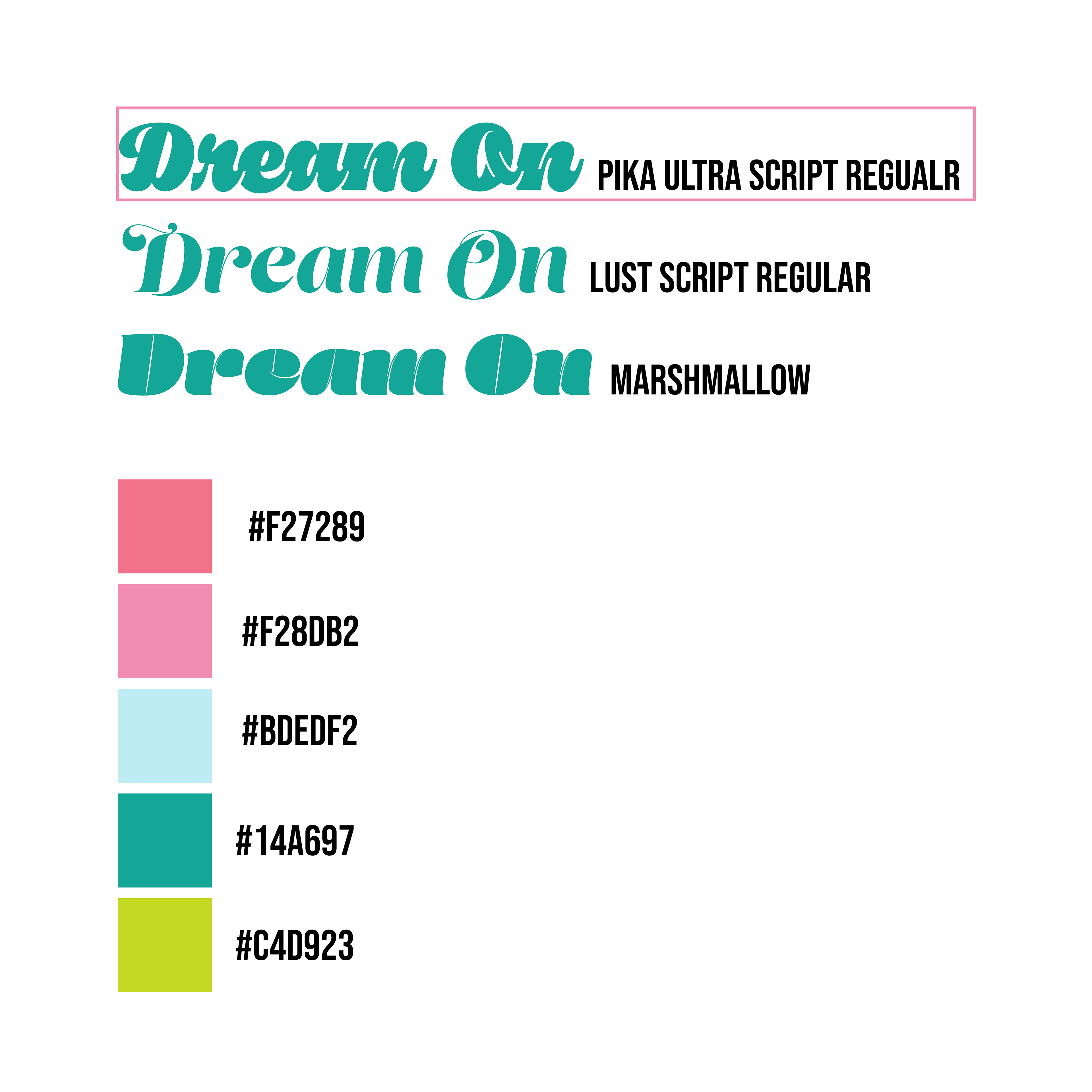 Font exploration