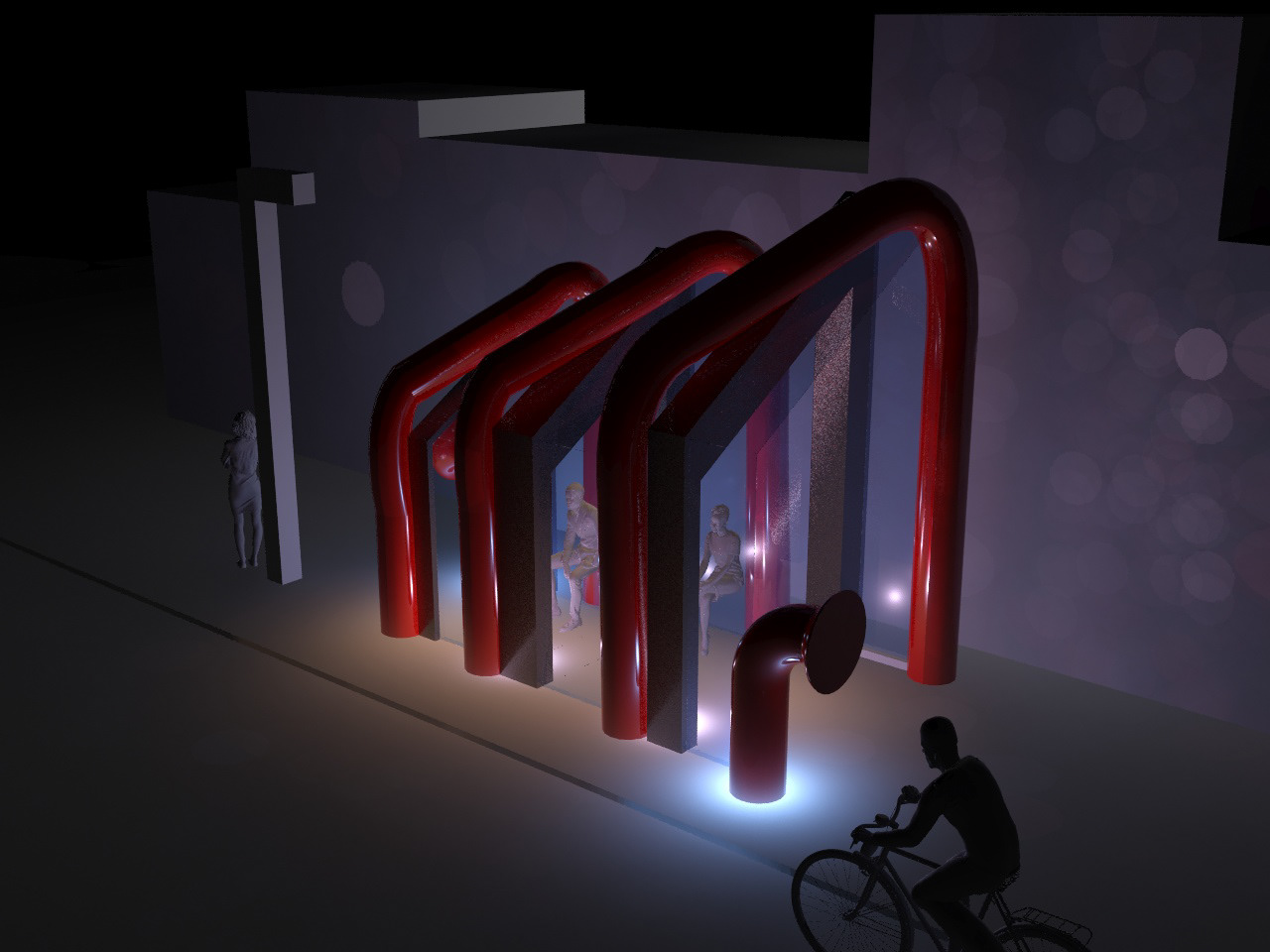 Night-time Lighting Render