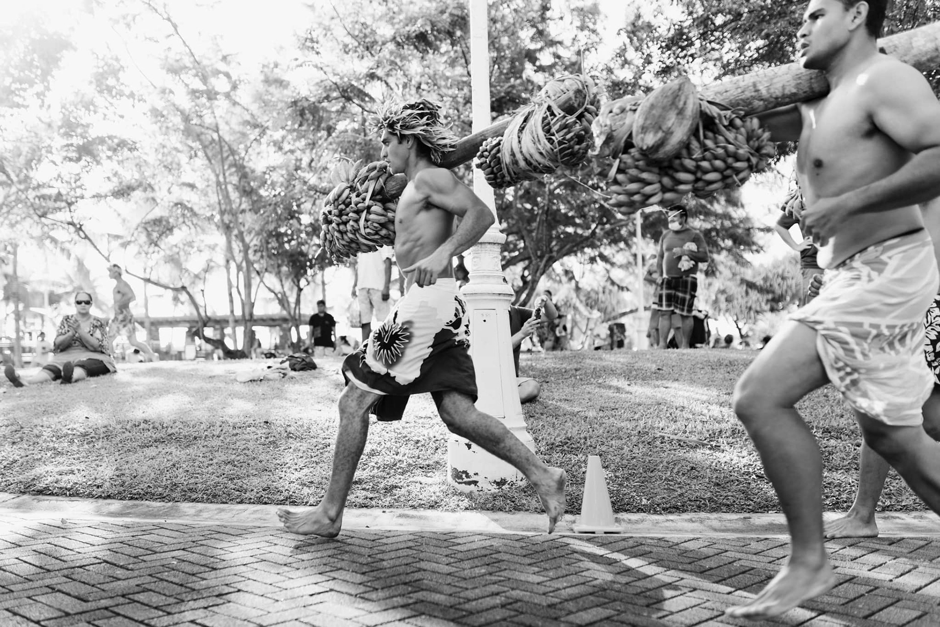 Course de porteurs de fruits 2021 - Tahiti