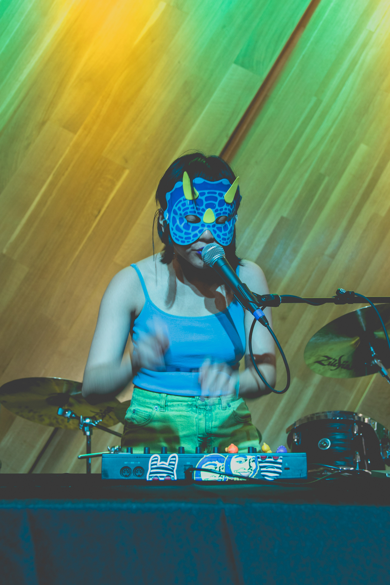 Lealani @ Bandcamp Oakland taken by @salihahsaadiq