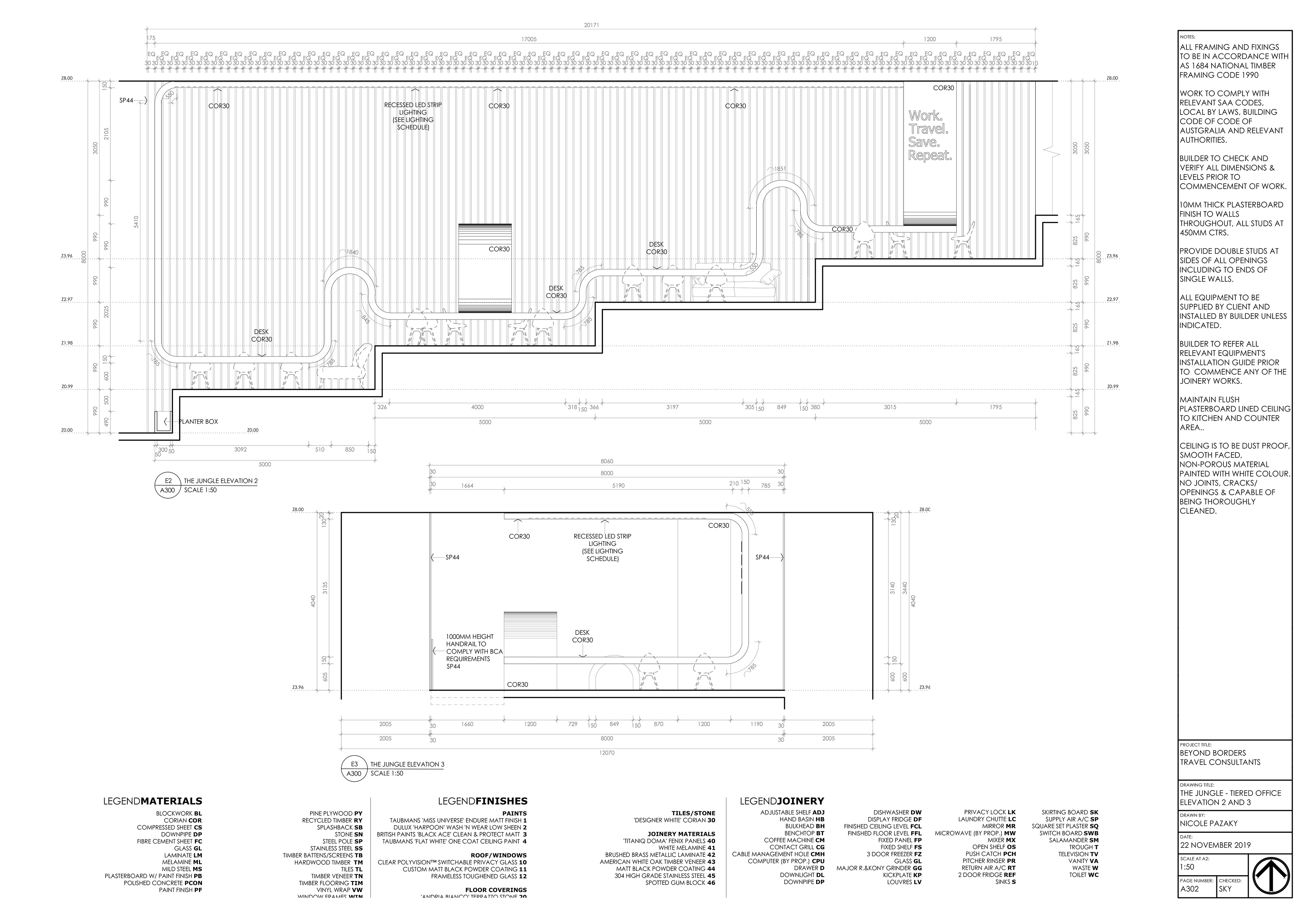 'THE JUNGLE' ELEVATION